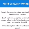 Gold Conjurer EA MT5 Scalping System – Fixed SL/TP Strategy for Safer Gold Trading