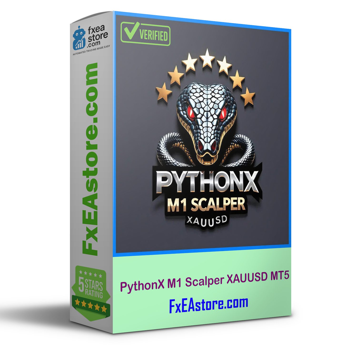 PythonX M1 Scalper XAUUSD MT5 Unlimited (Latest build)