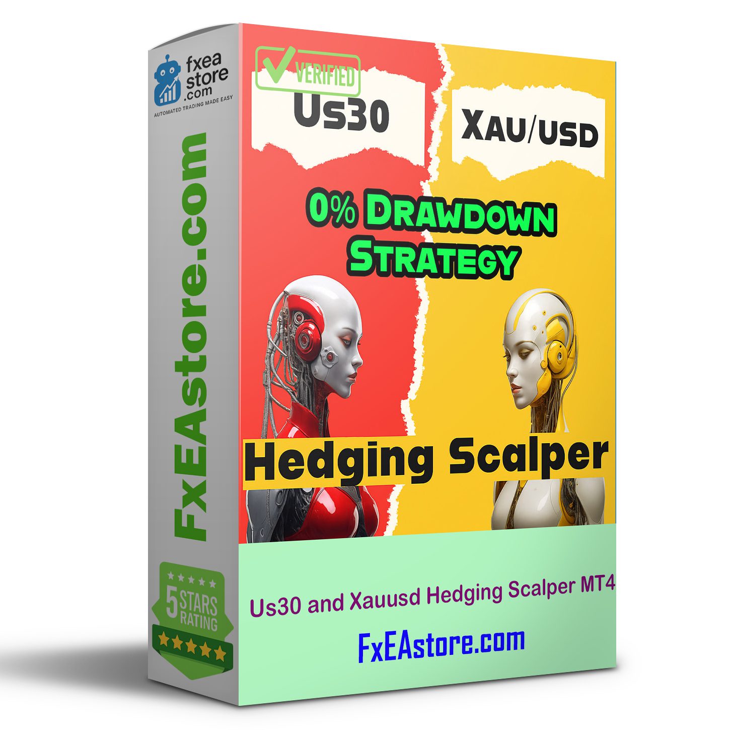 Us30 and Xauusd Hedging Scalper MT4