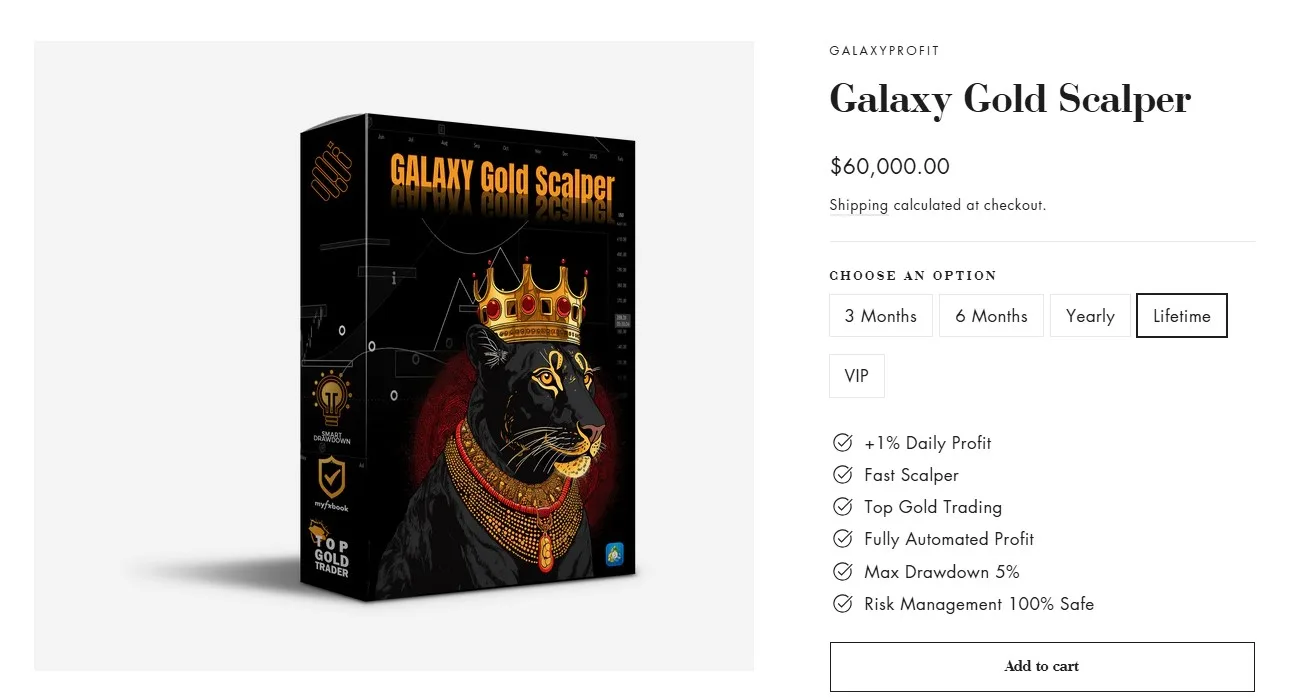 Galaxy Gold Scalper MT5 V3.0 Unlimited with SetFiles - Image 3
