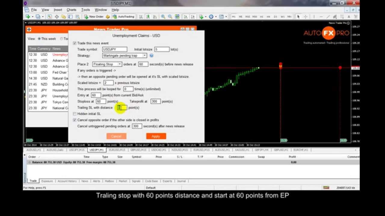 Forex News Trader MT4 Unlimited - Image 2