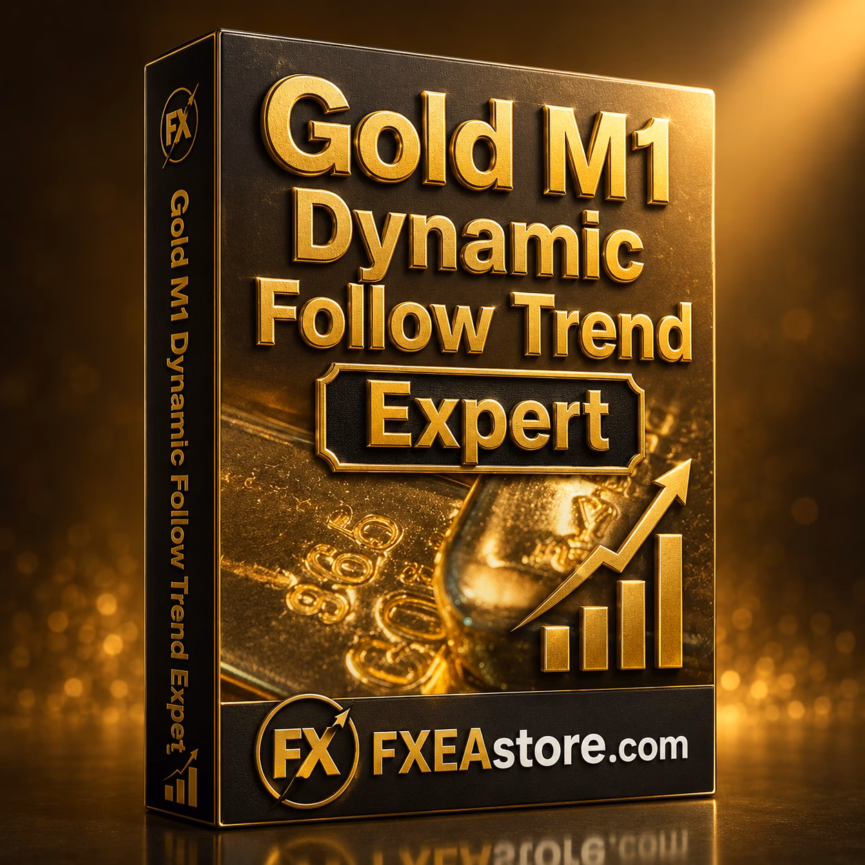 Gold M1 Dynamic Follow Trend Expert MT4